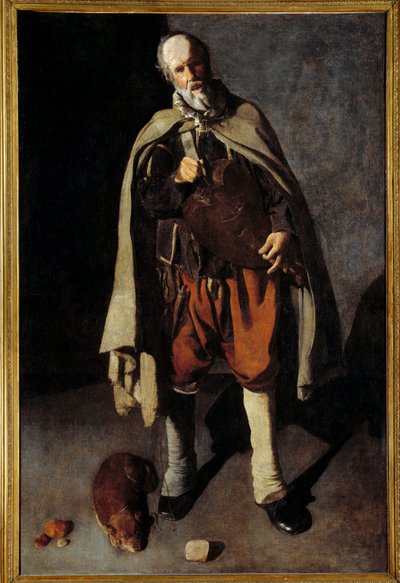 Il vecchio cane da Georges de La Tour