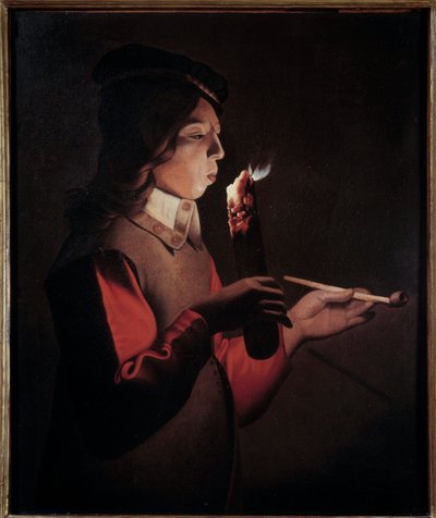 Le jeune fumeur da Georges de La Tour