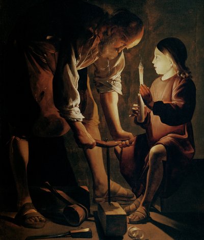 San Giuseppe, il falegname da Georges de La Tour