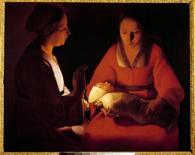 Il neonato da Georges de La Tour