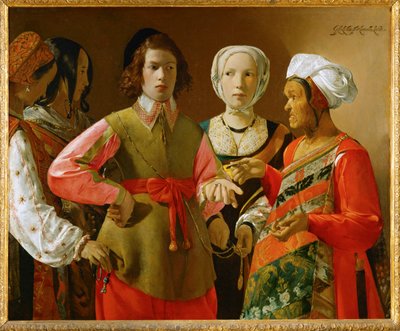 cassiere (pittura su tela) da Georges de la Tour