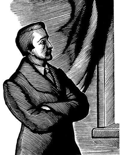 Heinrich Heine, poeta tedesco del 19° secolo, 1934 da Georgi Yecheistov
