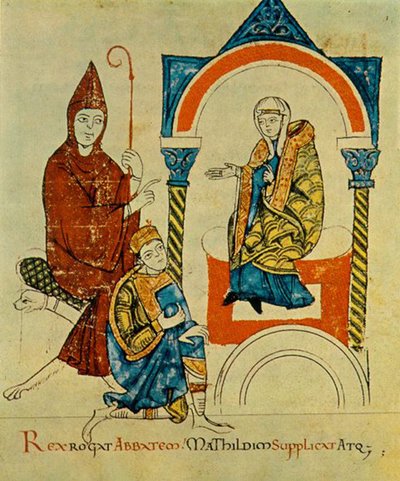 Il re -Imperatore Enrico IV- prega l
