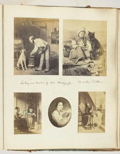Senza titolo [pagina di illustrazioni], 1855-68 da Georgina Cowper