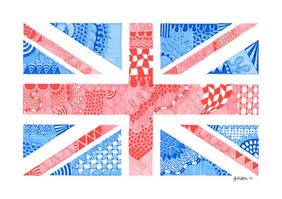 Union Jack, 2015 da Georgina Naisbitt