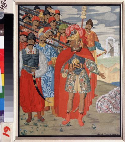 Enea e il suo esercito da Georgy Narbut