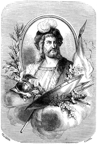 Pierre Terrail de Bayard, soldato francese del XVI secolo, 1882-1884 da Gerard