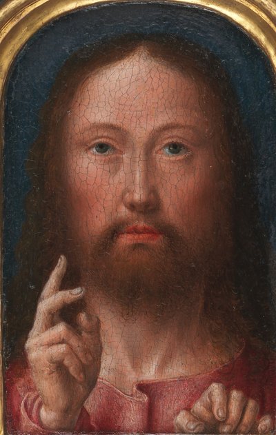 Cristo benedicente, ca. 1500-1505 da Gerard David
