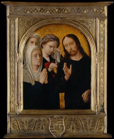 Cristo che lascia sua madre da Gerard David