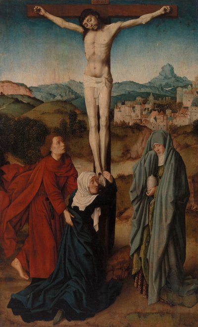 Crocifissione con la Vergine, San Giovanni e la Maddalena da Gerard David