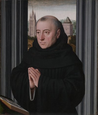 Ritratto di un monaco, primi del 1500 da Gerard David