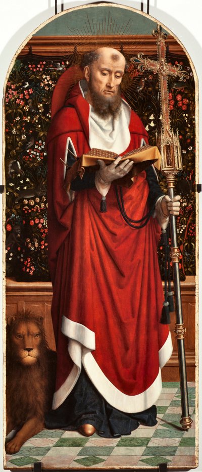 San Girolamo Polittico Pannello dalla Chiesa di San Girolamo della Cervara da Gerard David