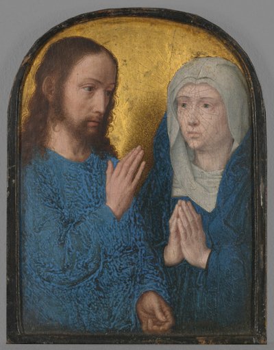 Teil eines Diptychons: Abschied Christi von Maria da Gerard David