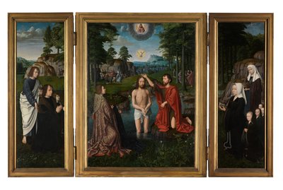 Il Battesimo di Cristo (c.1502-08) da Gerard David