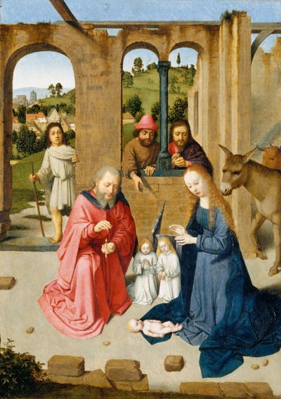 La natività da Gerard David
