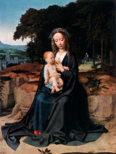 Il riposo durante la fuga in Egitto, c1512-1515 da Gerard David
