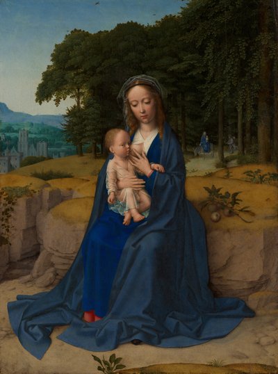 Il riposo durante la fuga in Egitto da Gerard David