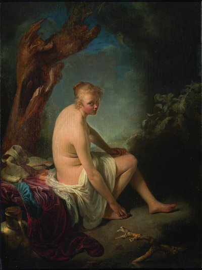 Bagnante, ca 1662-1665 da Gerrit Dou