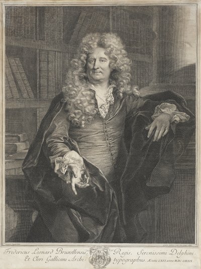 Frédéric Léonard da Gérard Edelinck