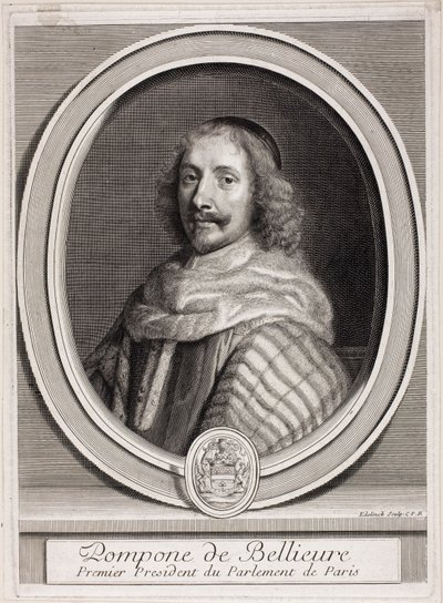 Pompone de Bellièvre da Gérard Edelinck