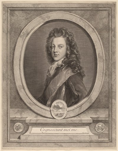 Giacomo III, Principe di Galles da Gerard Edelinck after François de Troy