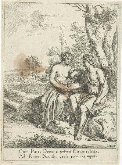Paride e Enone da Gerard Hoet (I)