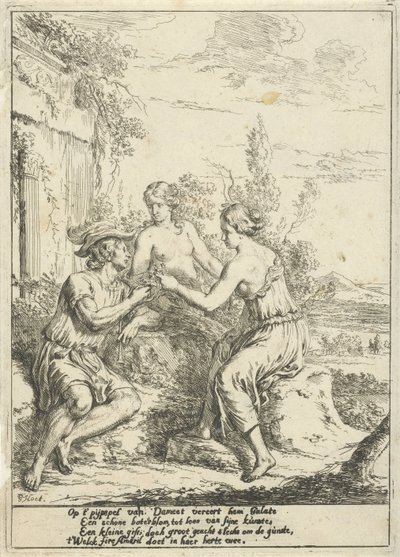 Scena pastorale con Dameet, Galate e Amaril da Gerard Hoet (I)