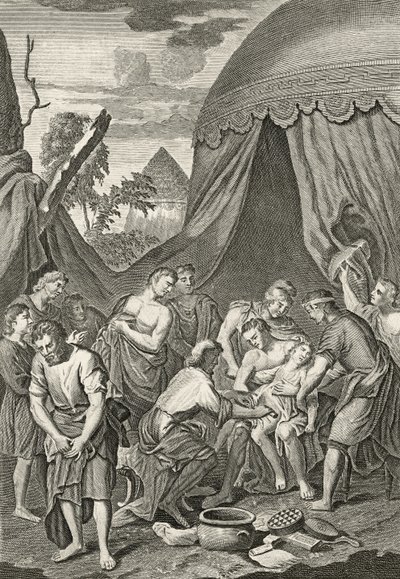 La circoncisione di Cristo, 1762 da Gerard Hoet