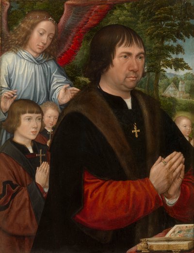 Ritratto di Lieven van Pottelsberghe da Gerard Horenbout