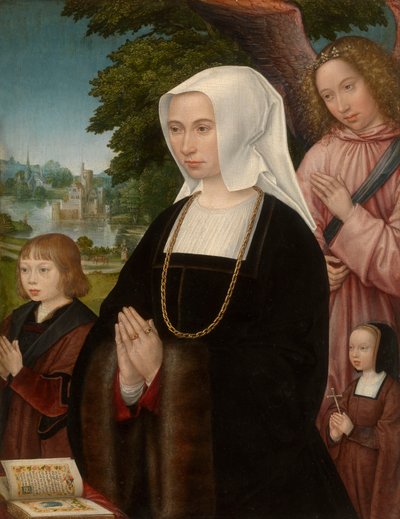 Ritratto di Livia van Steelant da Gerard Horenbout