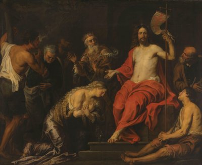 Cristo e i peccatori penitenti da Gerard Seghers