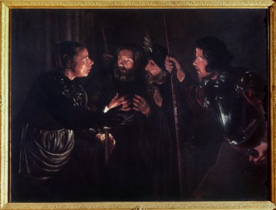 Il rinnegamento di San Pietro da Gerard Seghers
