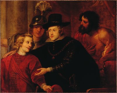Filippo IV di Spagna che saluta suo fratello Cardinale-Infante Ferdinando d