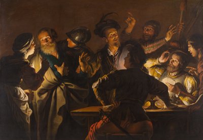 Il rinnegamento di San Pietro da Gerard Seghers