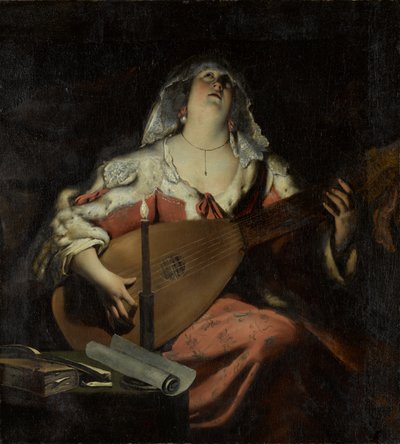 Il suonatore di liuto da Gerard Seghers