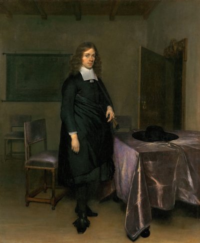 Ritratto di un uomo da Gerard Ter Borch the Younger