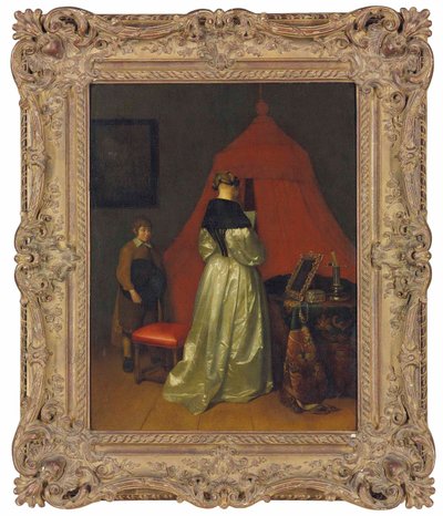 La lettera, 1660 da Gerard ter Borch
