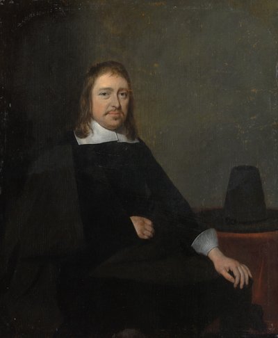 Ritratto di un uomo seduto da Gerard Terborch II