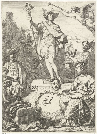 Allegoria del commercio con Mercurio da Gerard de Lairesse (rejected attribution)