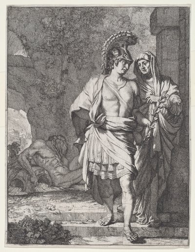Enea e la Sibilla da Gerard de Lairesse