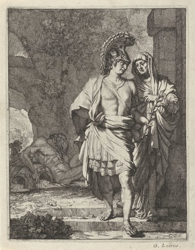 Enea e la Sibilla di Cuma da Gerard de Lairesse