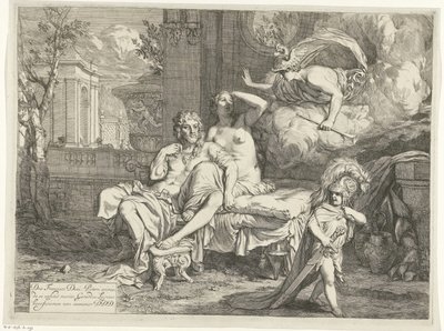 Mercurio ordina a Calipso di lasciare partire Ulisse da Gerard de Lairesse