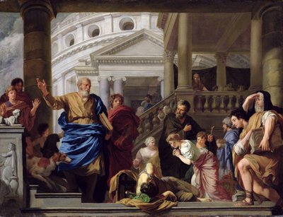 La Morte di Anania, 1687-89 da Gerard de Lairesse