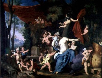 Venere piange Adone da Gerard de Lairesse