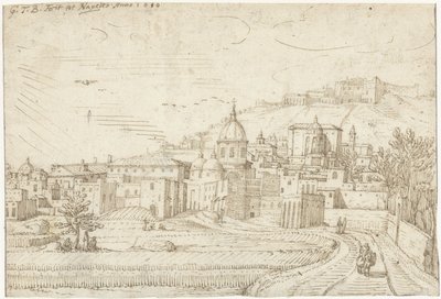 Veduta di Napoli e Vomero da Gerard ter Borch