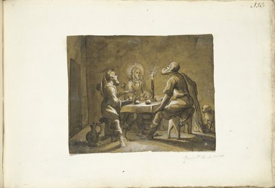 Cena in Emmaus da Gerard ter Borch (I)