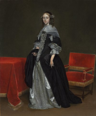 Ritratto di una donna da Gerard ter Borch