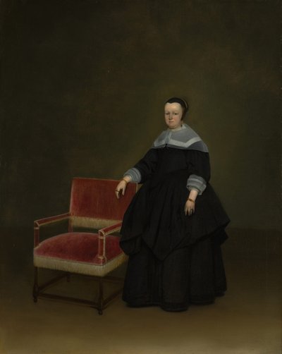 Margaretha van Haexbergen, c.1666-67 da Gerard ter Borch