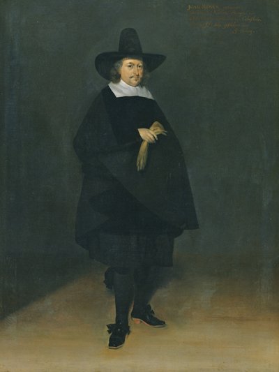 Ritratto del Borgomastro Jan Roever (1610-61) da Gerard ter Borch