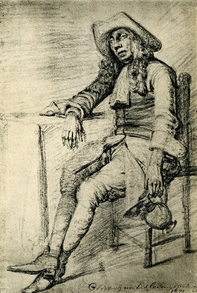 Il festaiolo da Gerard ter Borch